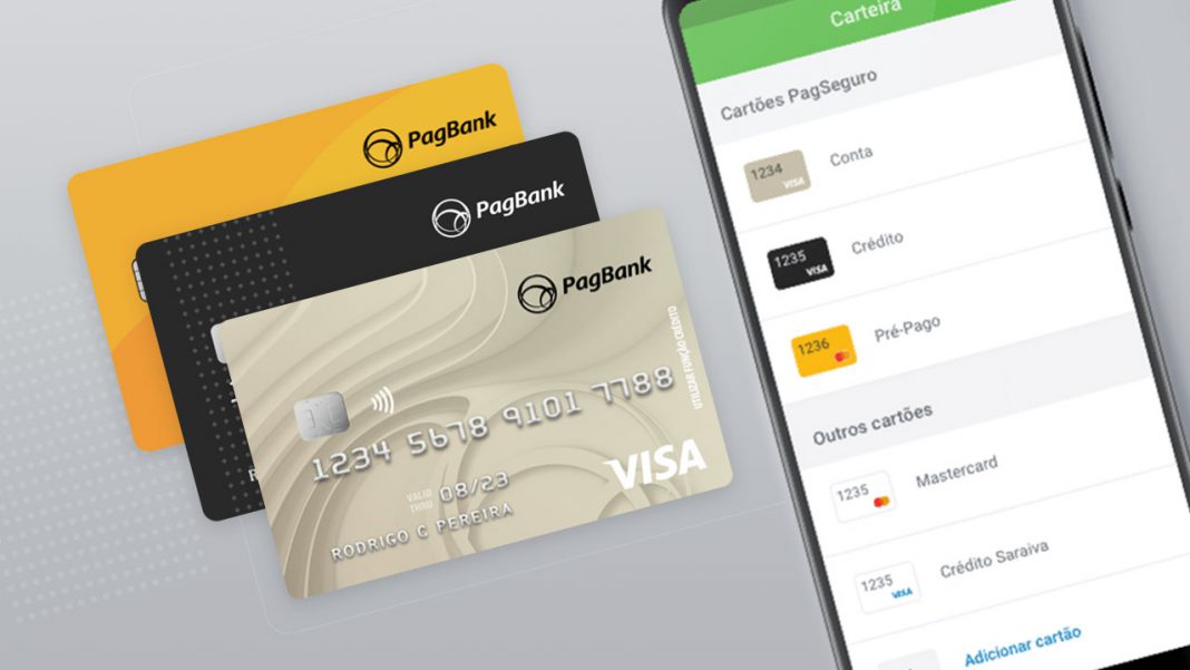 Cartão pré-pago internacional do PagBank