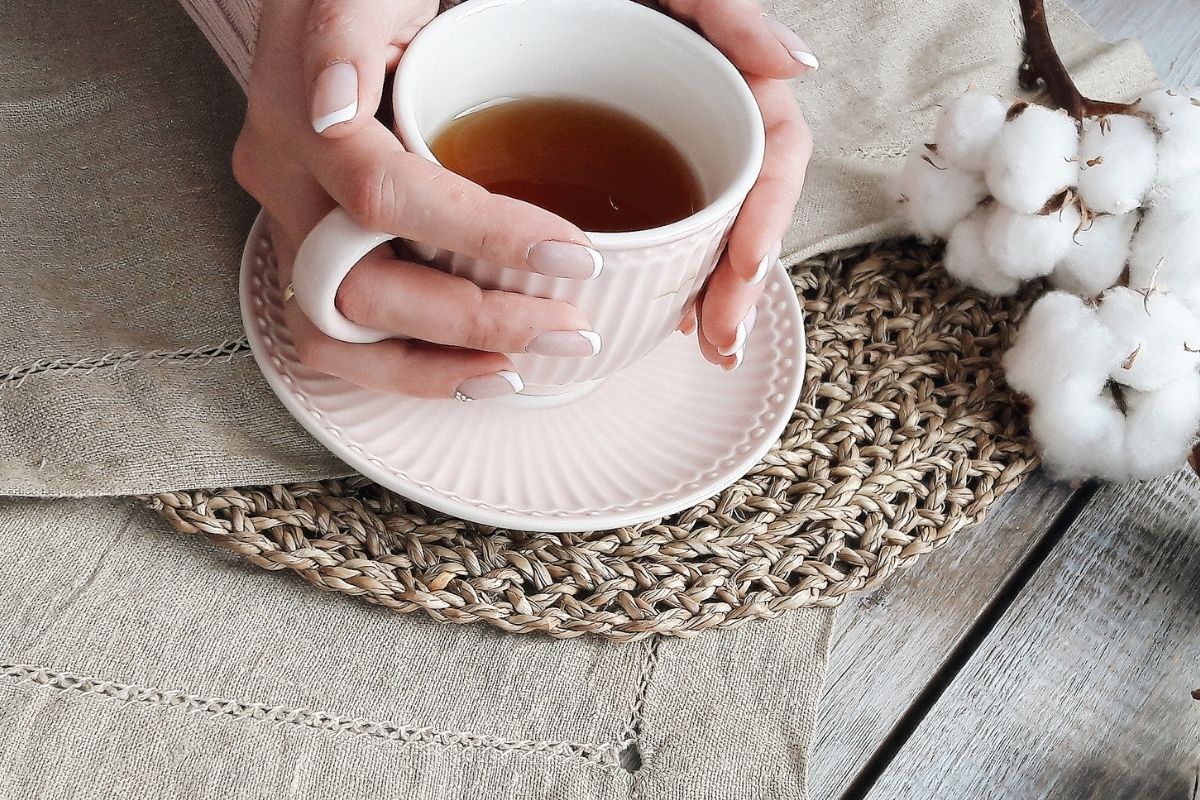 chá para emagrecer - Instagram