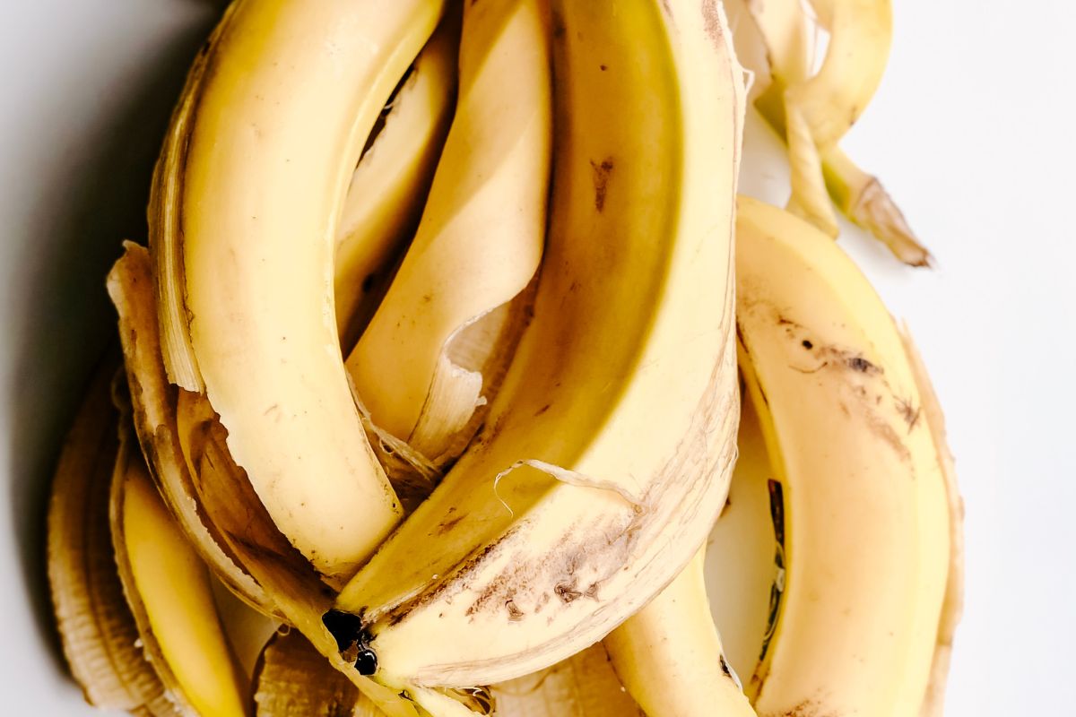 Cascas de bananas - Fonte Canva.