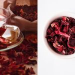 Benefícios do chá de hibisco: melhora a pressão arterial? Confira! - Fonte: Canva