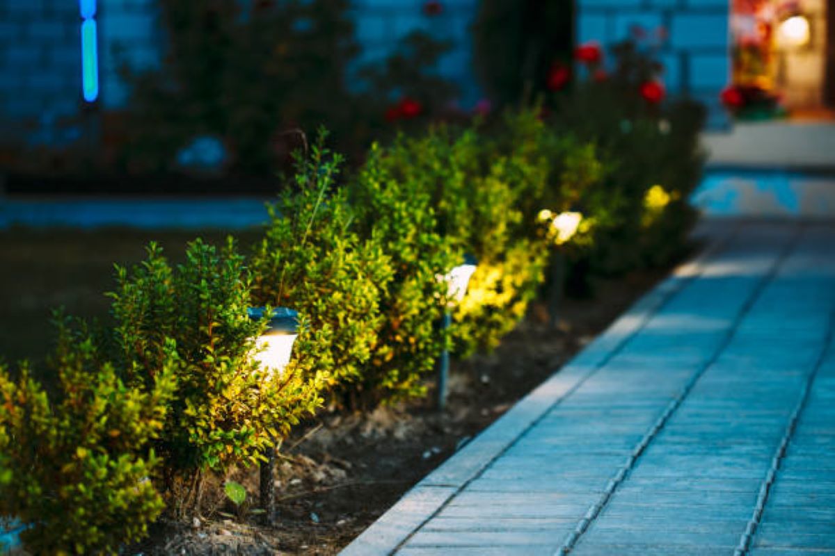 Iluminação para jardim (Fonte: iStock)